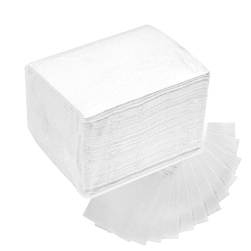 Papierhandtuch, 50 Stück Nail Techs-Papier, flüssigkeitsdichte Maniküre-Tischmatten, einfache Nagelherstellung, Einweg-Nagelmatte, wasserabsorbierendes Nail Tech-Pad für Maniküre-Proffi-Anfänger von DMAIS