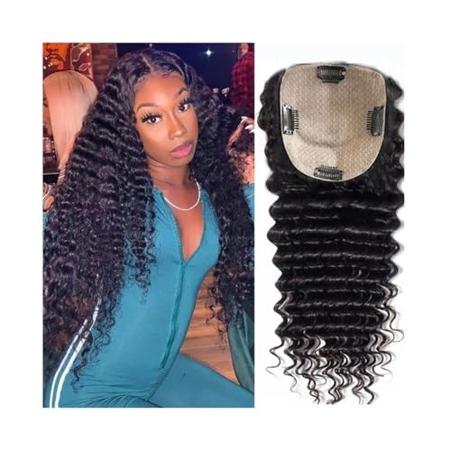 Haartopper, Haar-Topper, Haarteile for Frauen, Clip-In-Topper for Verdichten(12 Inch) von DMBBSAPBSH