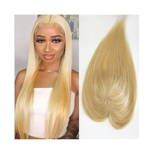 Haartopper, Haar-Topper, Haarteile for Frauen, for glattes Haar, for dünner werdendes Haar(22 Inch) von DMBBSAPBSH