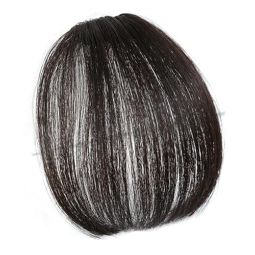 Haartopper, Haar-Topper, Pony Haar for Frauen Clip In Air Fringe Pony Haarteil Pony Haarspange(Natural Color) von DMBBSAPBSH
