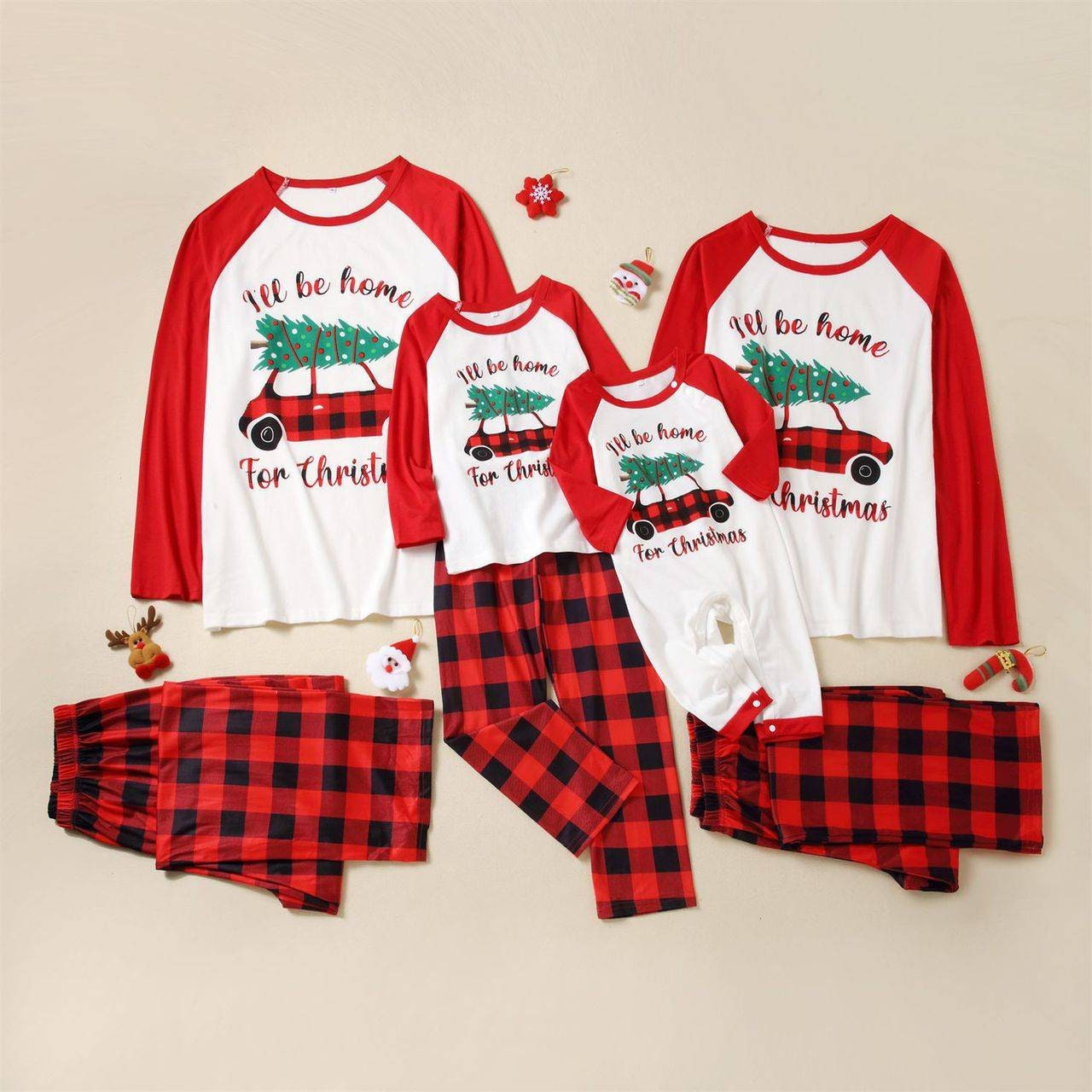 Familien Weihnachts Pyjama Set Oben Und Unten. Mit Gratis Personalisierung Familien Weihnachts Pyjama Set Oben Und Unten. Mit Gratis Personalisierung von DMEDAIDEAS