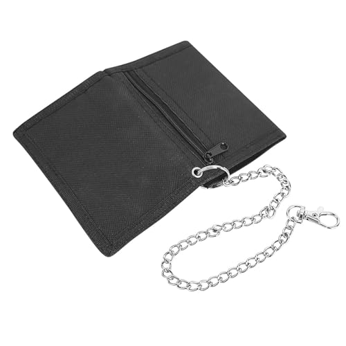DMJJSD Geldbeutel Kinder RFID Geldbörse Mit Clip Reißverschluss Herren Dreifache Portmonee Brustbeutel Jungen Portemonnaie Brieftasche für Jungen Mädchen von DMJJSD