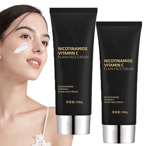 Black Tube Skin Cream,Naturals 100% Pure Cream Moisturizer,Korean Multifunctional Smooth Hydrating Makeup Cream,Moisturizing Cream Concealer Lazy Cream,Brightening Cream,Tone Up Cream,for Face (2Pcs) von DMJUZE
