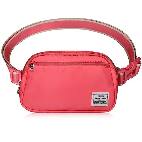 DMluna Bauchtasche Damen Gürteltasche Herren, Sport Mode Hüfttaschen Frauen Brustbeutel Umhängetasche Crossbody Bag mit verstellbarem Riemen von DMLuna