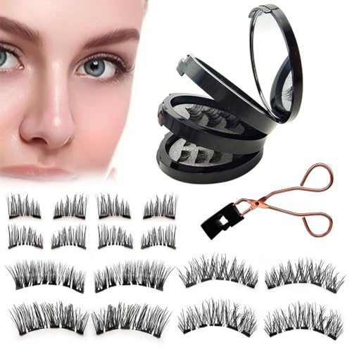 Magnetische Wimpern Magnetic Lashes Magnetwimpern Magnet Wimpern Ohne Eyeliner Magnetic Eyelashes Magnetische Wimpern Ohne Eyeliner Wimpern Magnetisch NatüRlicher Look Magnet Wimpern NatüRlicher Look von DMNQ