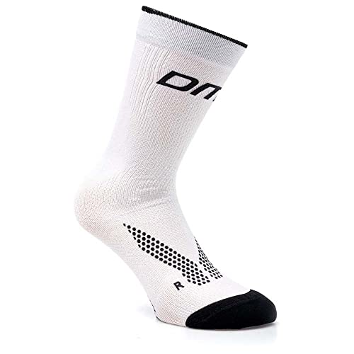 DMT Unisex S-Druck, biomechanisch SOCKEN, weiß, 40-43 von DMT