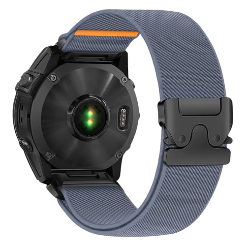 Dehnbare Nylonbänder für Garmin Fenix 8 51 mm Band/Fenix 5X/Fenix 7X/6X/5X Plus/6X Pro für Herren, Quickfit 26 mm Uhrenarmband, Ersatzarmband für Garmin Tactix Delta/EPIX Pro 51 mm/Enduro 3 von DMVEIMAL