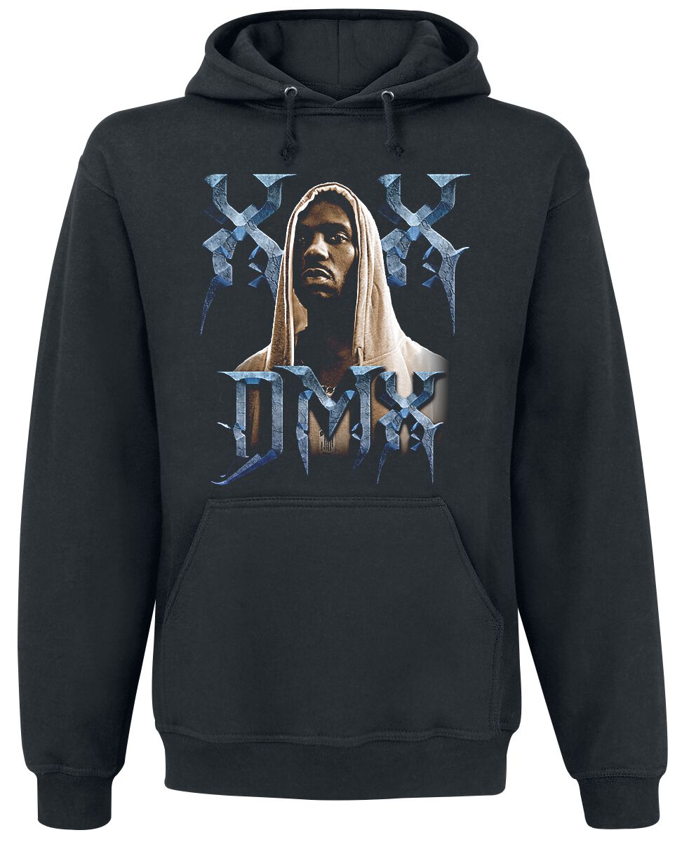 DMX Kapuzenpullover - XX - S bis XXL - für Männer - Größe S - schwarz  - Lizenziertes Merchandise! von DMX