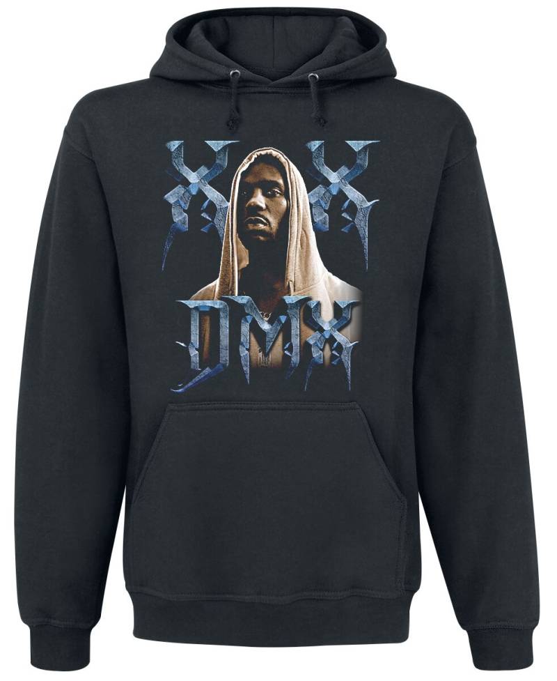 DMX Kapuzenpullover - XX - S bis XL - für Männer - Größe S - schwarz  - Lizenziertes Merchandise! von DMX