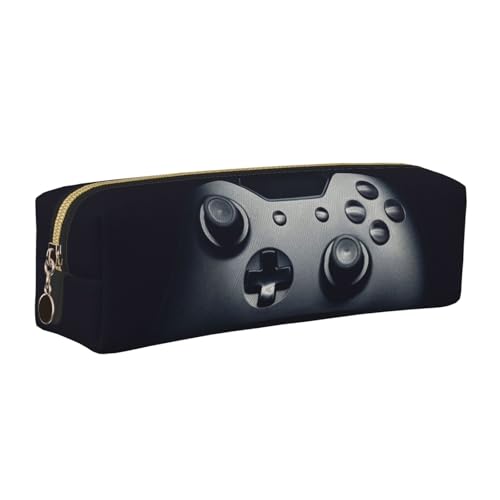 DNBCLEZK Federmäppchen mit Gaming-Controller-Muster, niedliches Leder-Federmäppchen, hochwertiger glatter Reißverschluss, langlebiger Metallabzieher, Designer-Schreibwaren-Organizer für Schule, Büro DNBCLEZK Federmäppchen mit Gaming-Controller-Muster, niedliches Leder-Federmäppchen, hochwertiger glatter Reißverschluss, langlebiger Metallabzieher, Designer-Schreibwaren-Organizer für Schule, Büro von DNBCLEZK