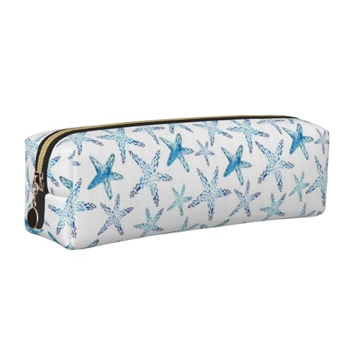 DNBCLEZK Niedliches Leder-Federmäppchen, hochwertiger glatter Reißverschluss, langlebiger Metallabzieher, Designer-Schreibwaren-Organizer für Schule, Büro, gold, Einheitsgröße von DNBCLEZK