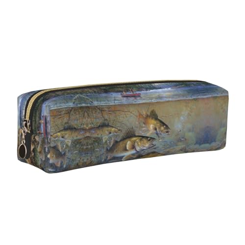 DNBCLEZK Niedliches Leder-Federmäppchen, hochwertiger glatter Reißverschluss, langlebiger Metallabzieher, vollständiger Druck, Designer-Schreibwaren-Organizer für Schule, Büro, gold, Einheitsgröße DNBCLEZK Niedliches Leder-Federmäppchen, hochwertiger glatter Reißverschluss, langlebiger Metallabzieher, vollständiger Druck, Designer-Schreibwaren-Organizer für Schule, Büro, gold, Einheitsgröße von DNBCLEZK