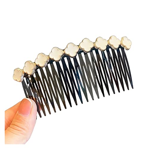 Broken Hairpins for Women Girl Hair Combs Bangs Hair Clips Back Head Headdresses Hair Styling Accessories Black (Color : NO.22) von DNCG