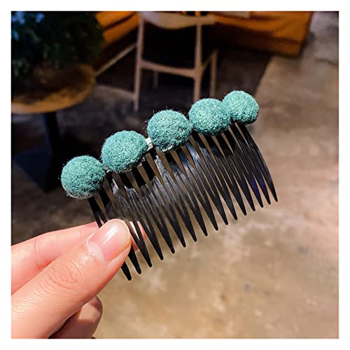 Broken Hairpins for Women Girl Hair Combs Bangs Hair Clips Back Head Headdresses Hair Styling Accessories Black von DNCG