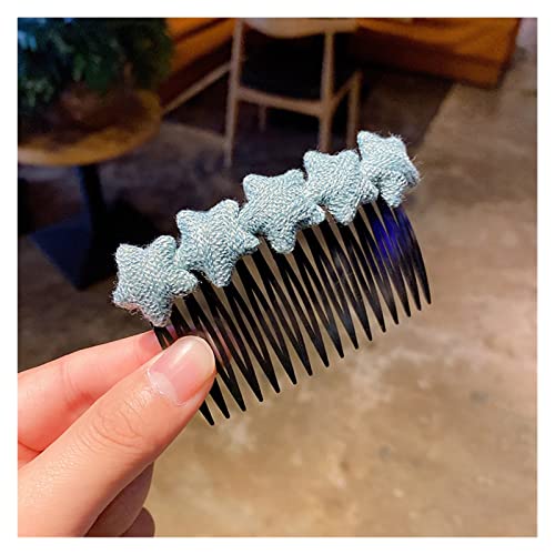 Broken Hairpins for Women Girl Hair Combs Bangs Hair Clips Back Head Headdresses Hair Styling Accessories Black von DNCG