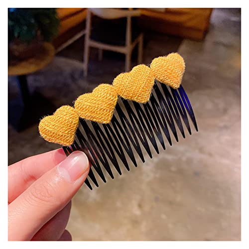 Broken Hairpins for Women Girl Hair Combs Bangs Hair Clips Back Head Headdresses Hair Styling Accessories Black von DNCG