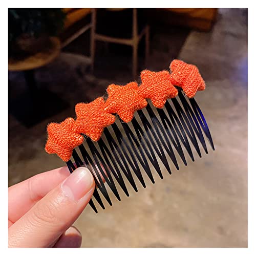 Broken Hairpins for Women Girl Hair Combs Bangs Hair Clips Back Head Headdresses Hair Styling Accessories Black von DNCG