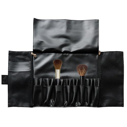 DNCG Make-up-Pinseltasche, Make-up-Pinsel-Reisetasche, Reise-Pinselhalter, Kosmetiktasche für Frauen, tragbare Make-up-Tasche, Aufbewahrungstasche für Kosmetikpinsel, schwarz, siehe Beschreibung DNCG Make-up-Pinseltasche, Make-up-Pinsel-Reisetasche, Reise-Pinselhalter, Kosmetiktasche für Frauen, tragbare Make-up-Tasche, Aufbewahrungstasche für Kosmetikpinsel, schwarz, siehe Beschreibung von DNCG