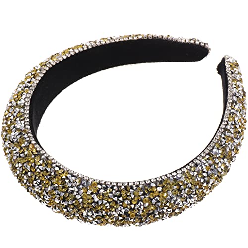 Hochzeitsdekoration, Hochzeitsdekoration, Strass-Stirnband, Diamant-Haarreifen, verziertes Haarband, glänzendes Barock-Stirnband, Haarschmuck for Frauen und Mädchen, Weihnachts-Stirnbänder, Mädchenmod von DNCG