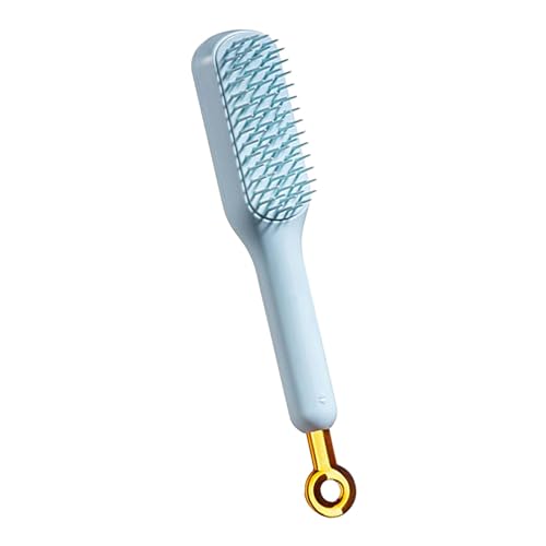 Reinigungs-Haarbürstenkamm, antistatisches Massagekamm-Bürsten-Set, entwirrende Haarbürste, langes Haar, einziehbare Borsten, lockiges Haar, Haarbürste für Männer, Frauen, Kinder, einfache Reinigung von DNCG