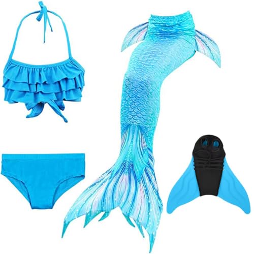 DNFUN Fisch Tail mit Bikini und Mädchen Monoflosse zum Cosplay DNFUN Fisch Tail mit Bikini und Mädchen Monoflosse zum Cosplay von DNFUN