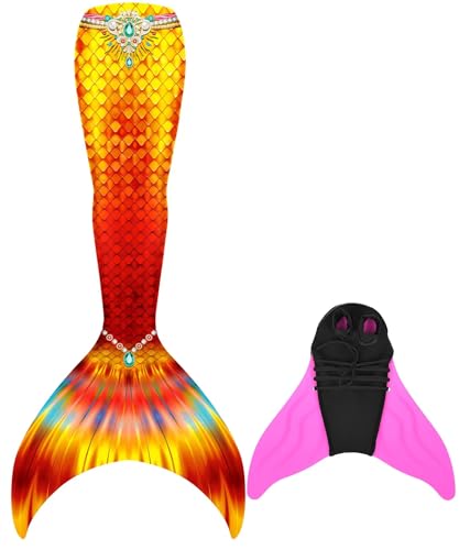 DNFUN Mädchen Mono-flossen von DNFUN