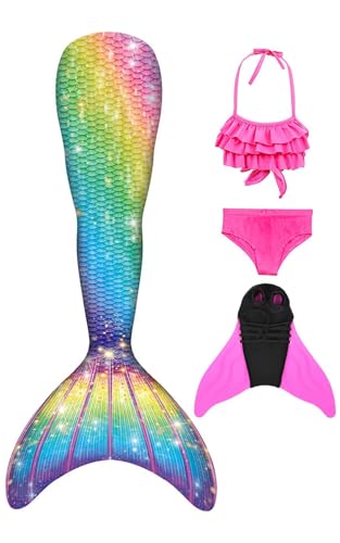 DNFUN Monofin Mädchen Cosplay mit Flossen DNFUN Monofin Mädchen Cosplay mit Flossen von DNFUN