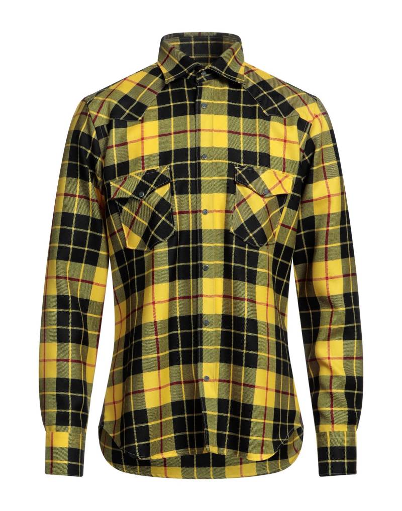 DNL Hemd Herren Gelb von DNL