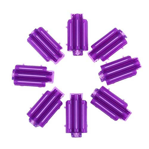 Lockenwickler,Heatless Curls 45pcs Lockenwickler Wurzel Fluffy Klammern Welle Perm Rod DIY Bars Corn Clips Riffel Lockenwickler Curling Lockenwickler Styler for Frauen von DOBRVVGT