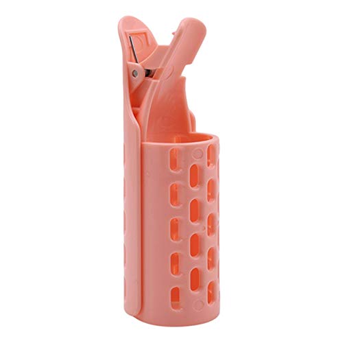 Lockenwickler,Heatless Curls Mädchen DIY Styling Fringe Bangs Vorder Lockenwickler-Rollen-Halter-Süßigkeit-Farben-Haar-Pin-Klipp-Werkzeug Frauen Lockenwickler 5 PCS (Size : 5pcs Pink) von DOBRVVGT