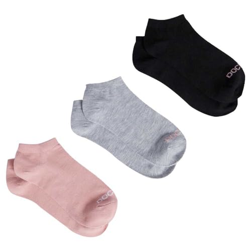 DOCKERS 3 PACK LOW CUTS with 1/2 CUSHION BLACK One size - von Dockers