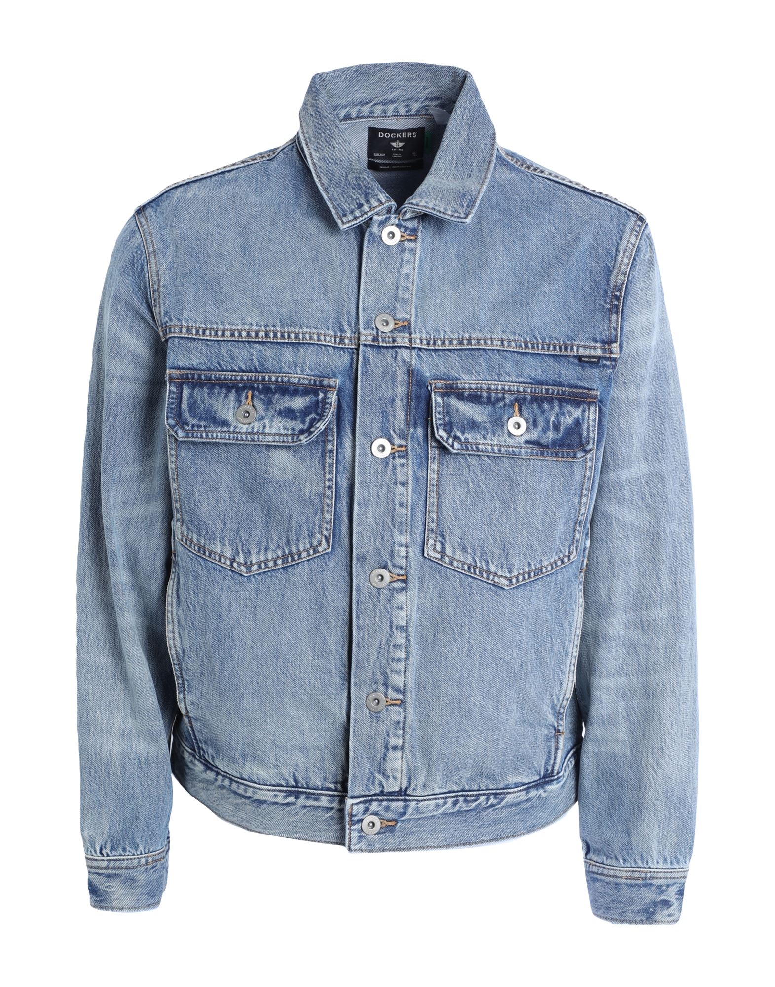 DOCKERS Jeansjacke/-mantel Herren Blau von DOCKERS