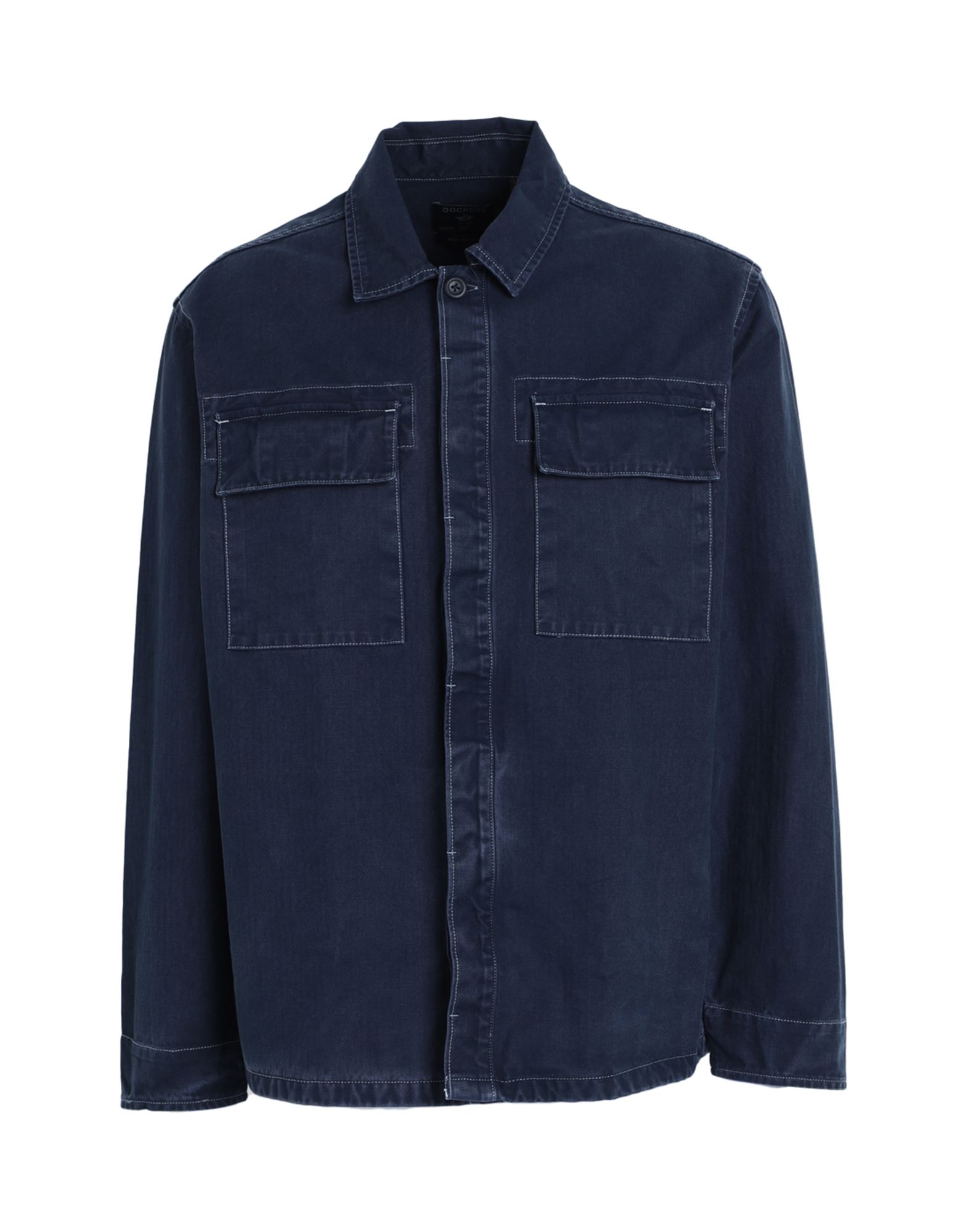 DOCKERS Jeansjacke/-mantel Herren Marineblau von DOCKERS