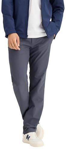 DOCKERS Men's Go Airweave Chino Slim Active Pants, Ombre Blue, 30W/32L von Dockers