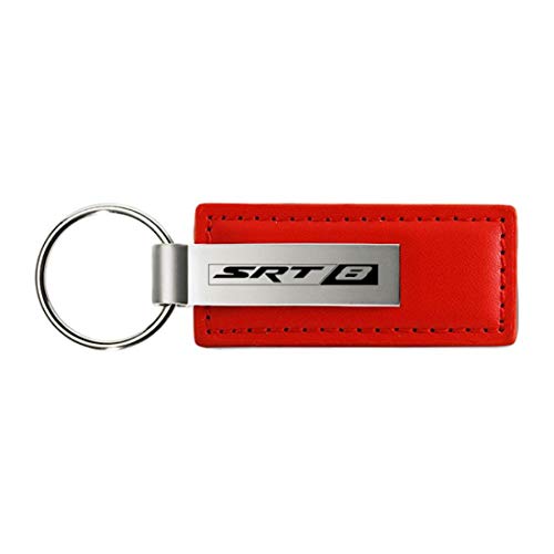 Chrysler Jeep Dodge SRT-8 Red Leather Car Key Chain Chrysler Jeep Dodge SRT-8 Red Leather Car Key Chain von DODGE