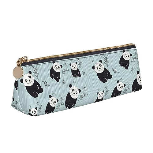 DOFFO Cartoon Panda Bär Gedruckt Niedlich Bleistift Fall Ästhetische Bleistift Tasche Spezielle Stift Fall Kleine Bleistift Tasche Langlebig Bleistift Box Reißverschluss Bleistift Fällen Für Frauen von DOFFO