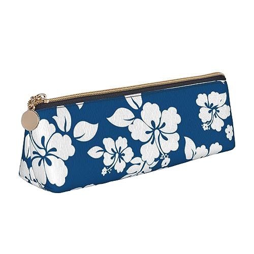 DOFFO Hawaii Blume Gedruckt Niedlich Bleistift Fall Ästhetische Bleistift Tasche Spezielle Stift Fall Kleine Bleistift Tasche Langlebig Bleistift Box Reißverschluss Bleistift Fällen Für Frauen Büro von DOFFO