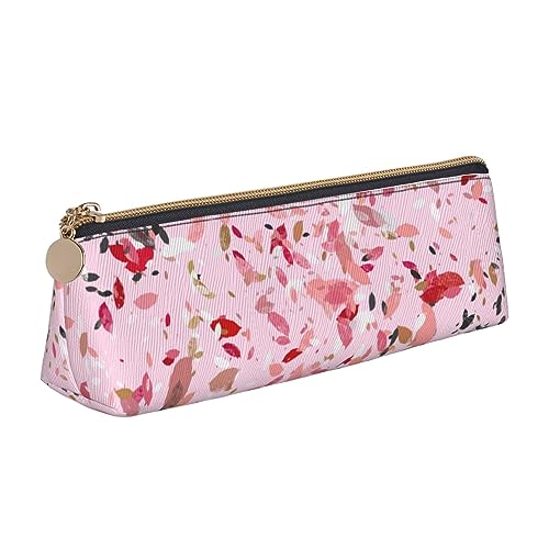 DOFFO Kleine Blumenmuster Schwarz Gedruckt Niedlich Bleistift Fall Ästhetische Bleistift Tasche Spezielle Stift Fall Kleine Bleistift Tasche Langlebig Bleistift Box Reißverschluss Bleistift Fällen Für von DOFFO