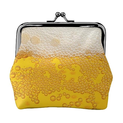 Pariser Dackel Gedruckt Geldbörse Für Frauen Brieftasche Tasche Pu Leder Ändern Pouch Kiss-Lock Vintage Beutel, Bierschaum, Einheitsgröße, Vintage von DOFFO