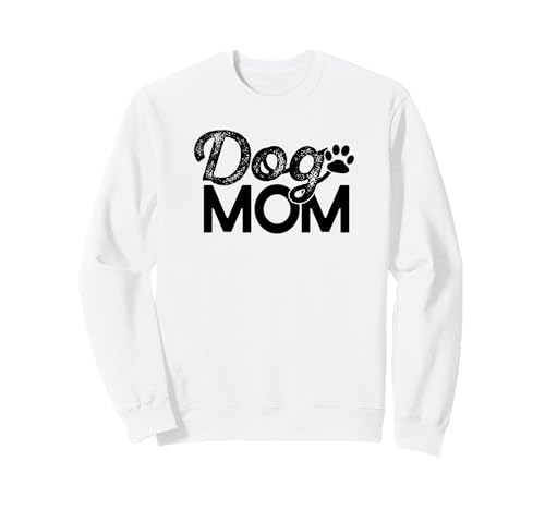 Hund Mama Meme mit Pfotenabdruck Sweatshirt Hund Mama Meme mit Pfotenabdruck Sweatshirt von DOG MOM Fur Mama Puppy Lover Memes