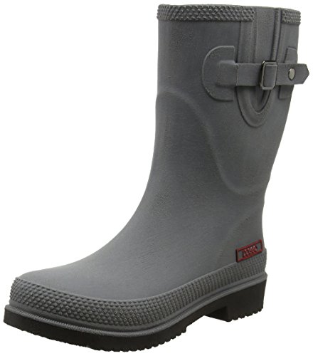 DOGGO Lotte Brushed, Damen Gummistiefel, Grau (Grau), 37 EU (4 UK) von DOGGO