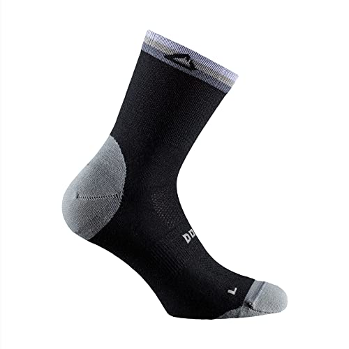 DOGMA Rider – Bikesocken, atmungsaktiv und schnelltrocknend für Damen & Herren. Ideal für MTB, Rennrad, Spinning und Freizeit. Ideale Fahrradsocken für alle Radsportarten (40-42, Black) von DOGMA