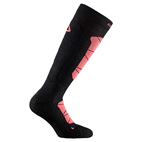 DOGMA Snow Eater - Snowboard Socken aus Merino Wolle, Performance Skisocken, warme Merinosocken für den Wintersport (Lines Salmon, 39-41) von DOGMA