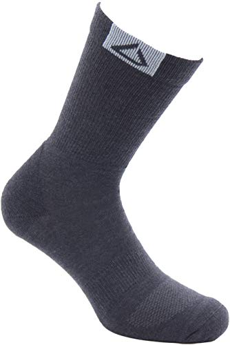 DOGMA Urban Explorer - Socken aus geruchshemmender Baumwolle für Herren & Damen, Business & Freizeit, weich, atmungsaktiv, feuchtigkeits- und Temperatur regulierend (Logo negre, 42-44) von DOGMA