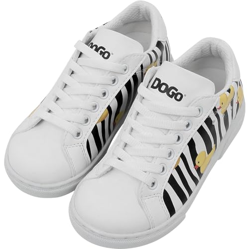 DOGO Ace Kinder Sneaker, weiß, 32 EU von DOGO