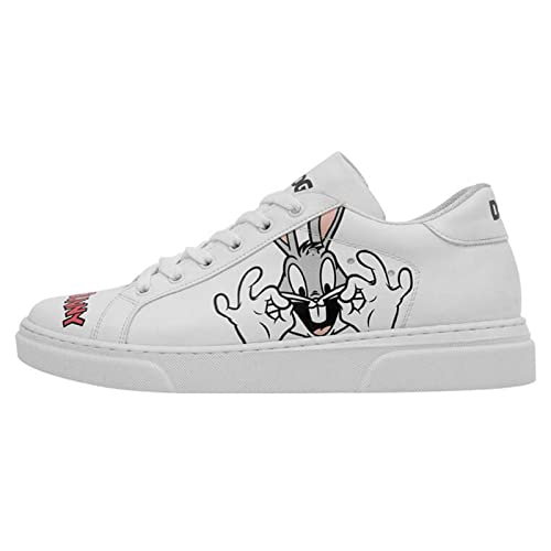 DOGO – Ace Sneakers Ace Sneakers - What's Up Doc? Bugs Bunny – Vegan und Handgefertigt Damen Sneakers Atmungsaktives Design von DOGO