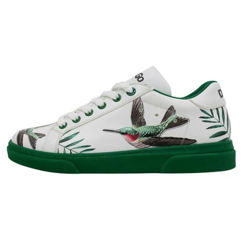 DOGO Ace Sneakers - Soar The Sky - Tylische Vegane Damen-Sneaker - Atmungsaktive Bunte Schuhe für Damen mit Trendigem Design von DOGO