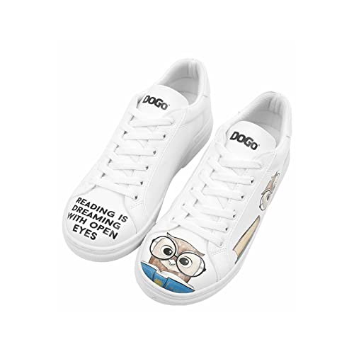 DOGO Ace Sneakers The Wise Owl Vegan und Handgefertigt Damen Sneakers Atmungsaktives Design DOGO Ace Sneakers The Wise Owl Vegan und Handgefertigt Damen Sneakers Atmungsaktives Design von DOGO