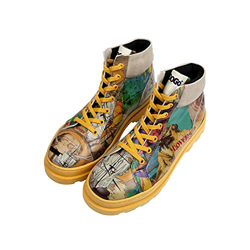 DOGO Damen Adriana Stiefelette, Multicolore, 40 EU DOGO Damen Adriana Stiefelette, Multicolore, 40 EU von DOGO