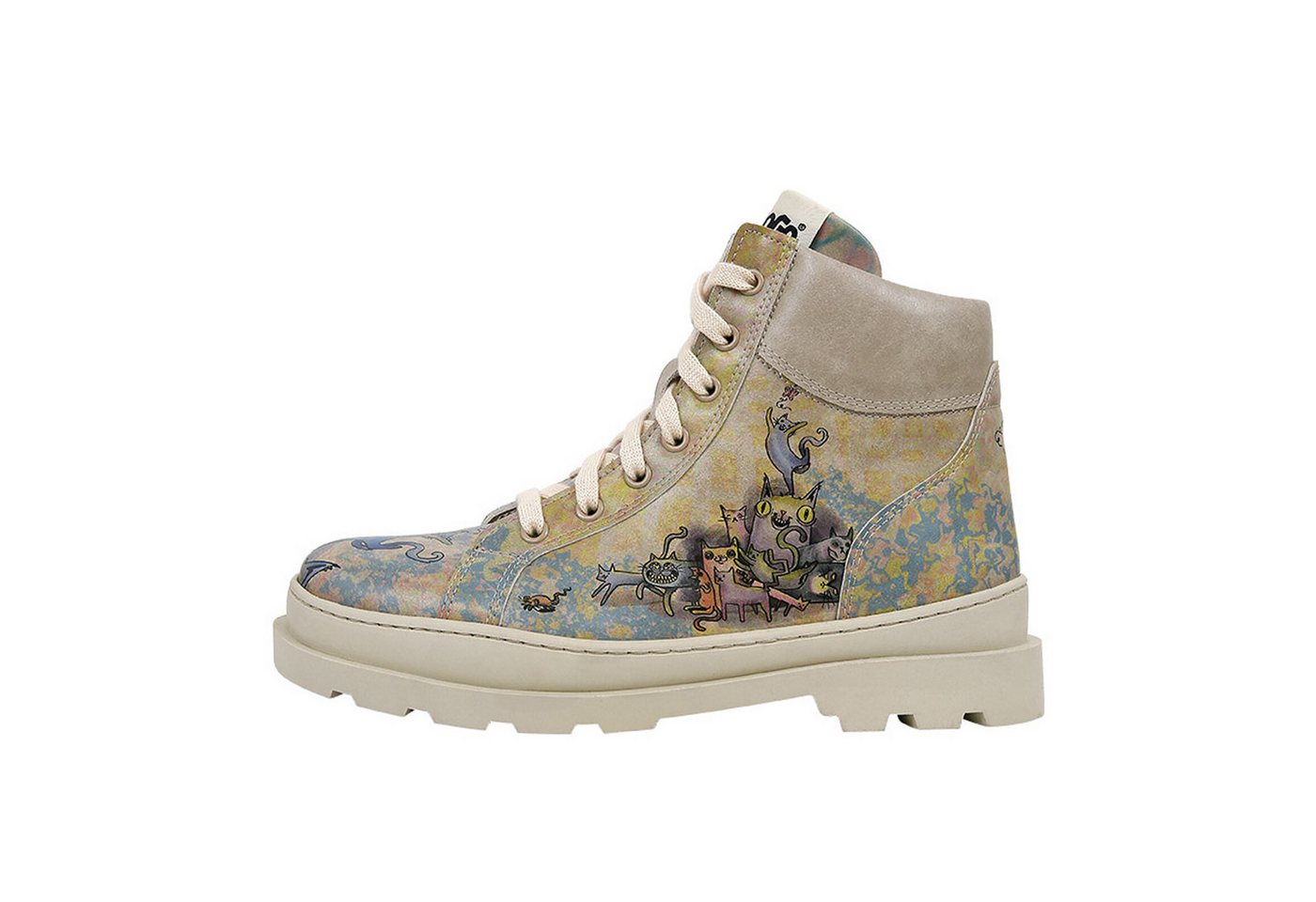 DOGO Adriana Boots Cat Person Damen Stiefeletten, Adriana Explore Winterboots Handgefertigt von DOGO